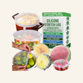 Reusable Silicone Stretch Lids for Food Storage in Fridge
