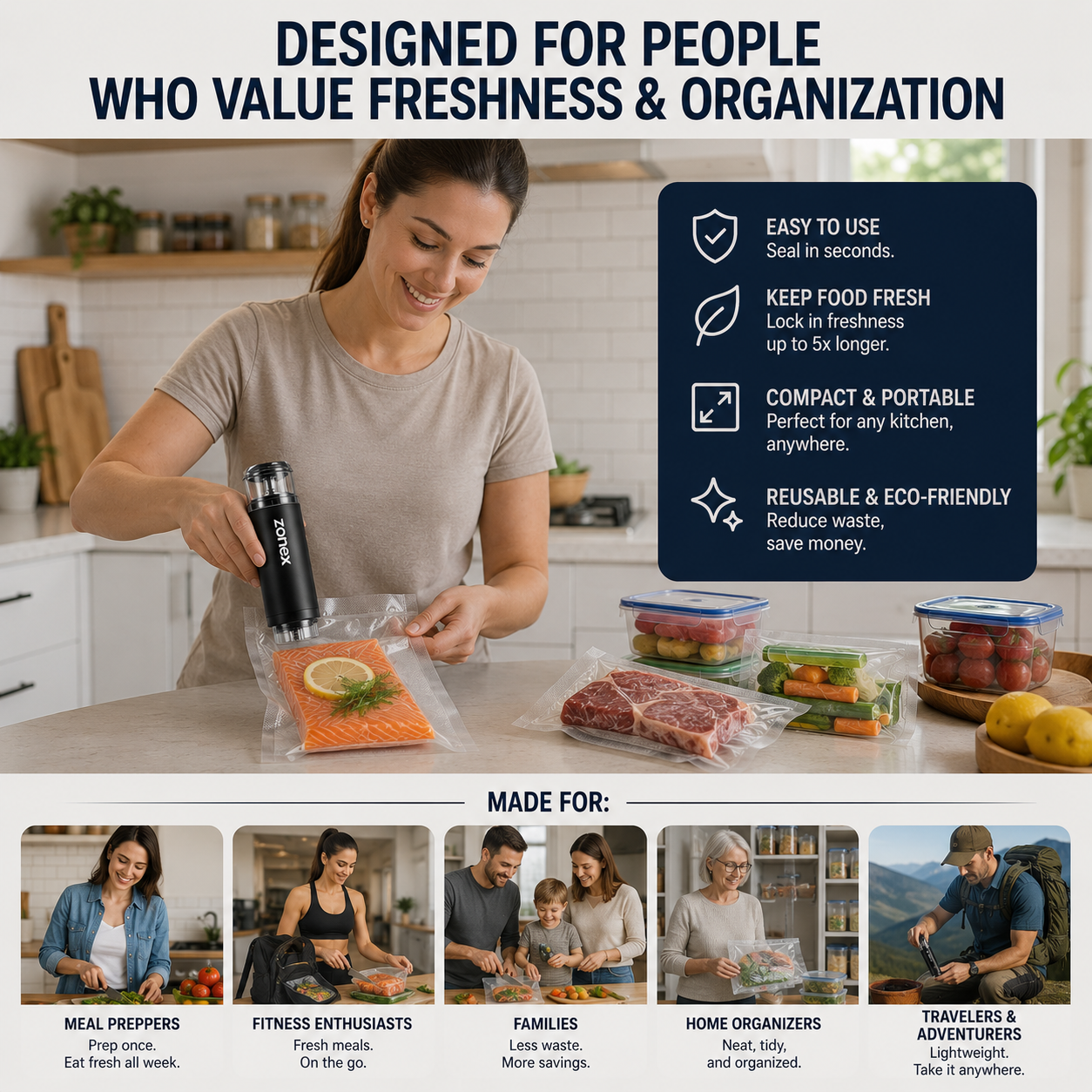 Vacuum Sealer That Keeps Food Fresh