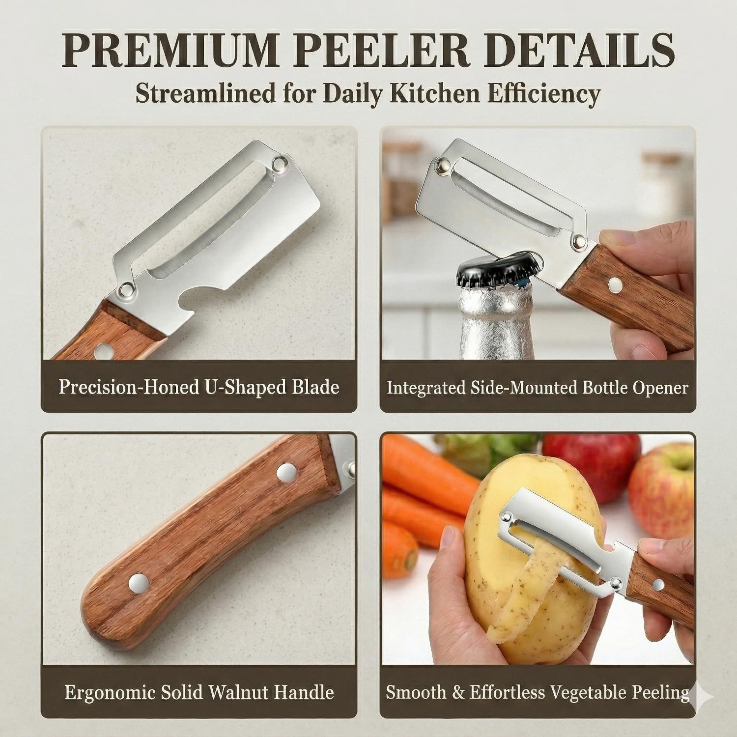 MultiFunctional Vegetable Peeler for Kitchen